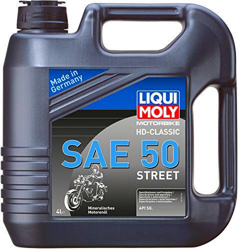 Liqui Moly 1230 Moto HD-Clásico SAE Calle 50, BOOKLET, 4 L