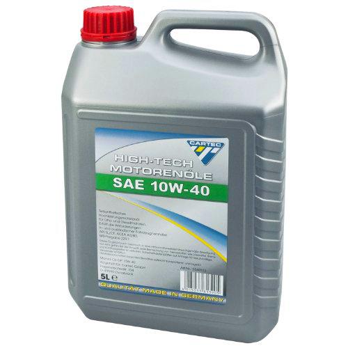 Cartec Aceite para motor High-Tech SAE 10W40 5l - Hecho en Alemania