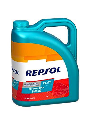 Repsol RP141M55 Elite Common Rail 5W-30 Aceite de Motor para Coche, 5 L