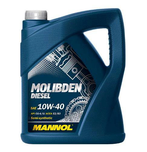 MANNOL Aceite de Motor de molibdeno para Diesel de 5 litros 10W40 