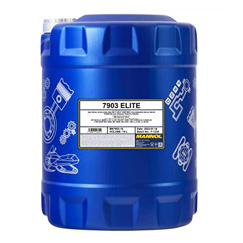 MANNOL Elite 5 W de 40 API SN/CF motorenöl, 10 L