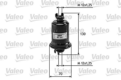 Valeo 587222 Filtro Gasolina