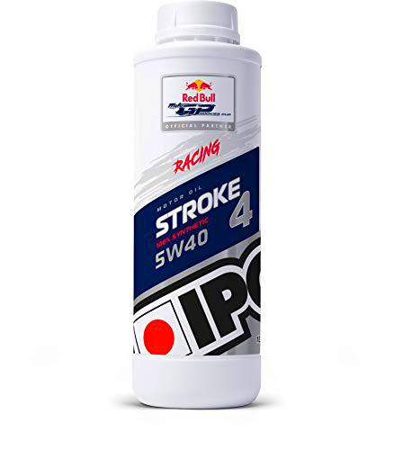 IPONE - Aceite Motor Moto 4 Tiempos Stroke 4 5W40-100% Sintético con Esteres