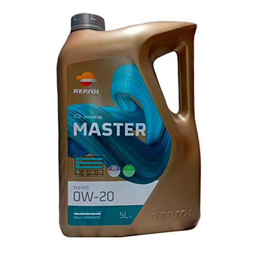 REPSOL MASTER ECO VCC 0W20 bidón 5 litros aceite motor coche ACEA A1/B1 C5 ECO VCC RB50-5AE API SNM