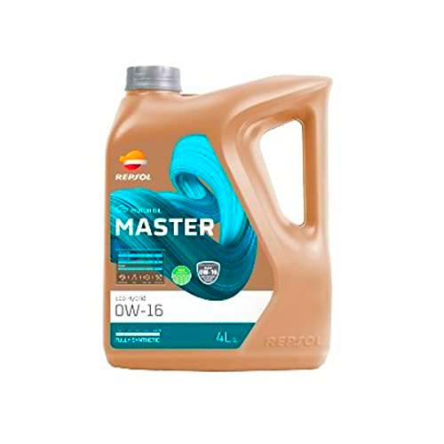 REPSOL MASTER ECO HYBRID 0W16 bidón 4 litros aceite motor coche API SP ILSAC GF-6B