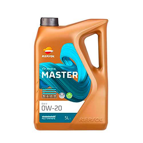 REPSOL MASTER ECO HYBRID 0W20 bidón 5 litros aceite motor coche API SP ILSAC GF-6A