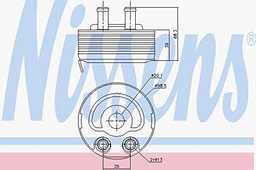 NISSENS 90719 Refrigerantes del Motor