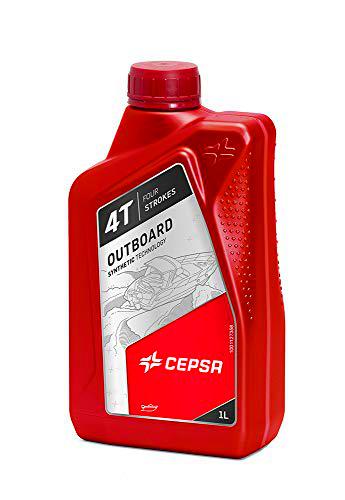 CEPSA FUERABORDA 4T (1L) Lubricante sintético para embarcaciones con Motores de Gasolina fueraborda de 4T