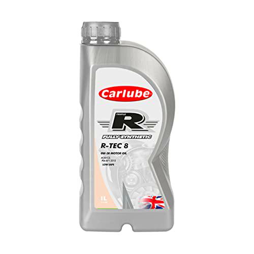 Carlube Triple R KBS001 R-TEC8 0W-30 Aceite de motor totalmente sintético, 1 L