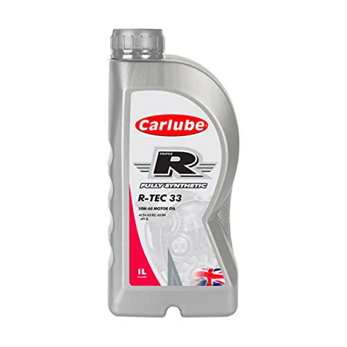 Carlube Triple R KFD001 R-TEC33 10W-60 Aceite de motor totalmente sintético, 1 L