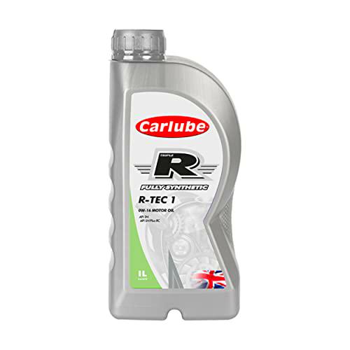 Carlube Triple R 0W-16 Eco Flo Aceite de motor totalmente sintético para motor de automóvil, 1 L