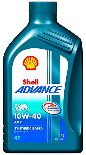 Shell Advance 4T AX7 10W-40, 1 litro