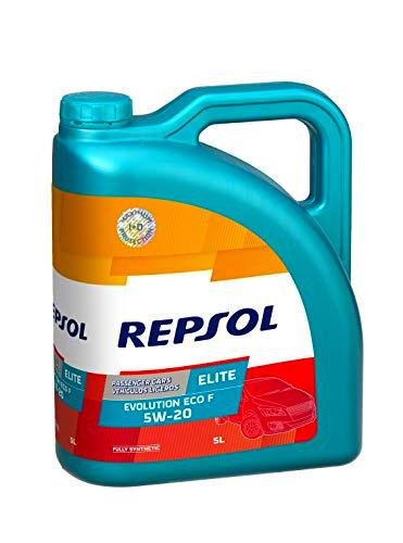 Repsol RP141E55 Elite Evolution Eco F 5W-20 Aceite de Motor para Coche, 5 L