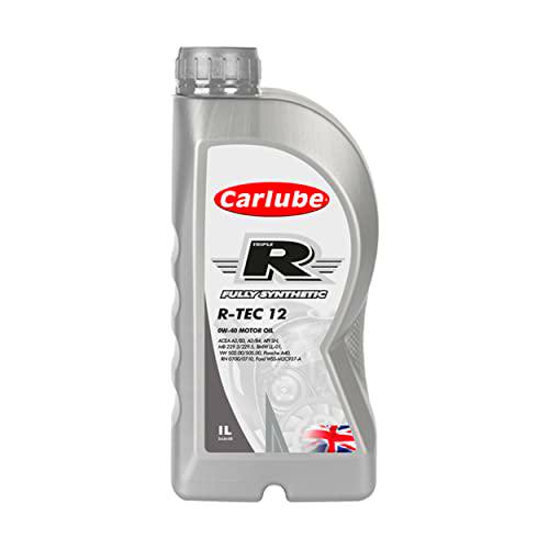 Carlube Triple R KFB001 R-TEC12 0W-40 Aceite de motor totalmente sintético, 1 L