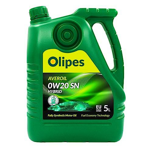 OLIPES Aceite Lubricante 0W20 HYBRID SN Coches Motorizaciones Start-Stop Gasolina Gas Automociones Híbridas