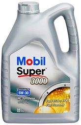 Mobil 1 151525 Super 3000 X1 Formula FE 5W-30 Aceites de Motor para Coches, 5 litros