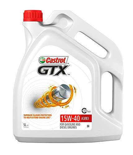 Castrol GTX Aceite de Motores 15W-40 A3/B3 5L (Sello alemán)