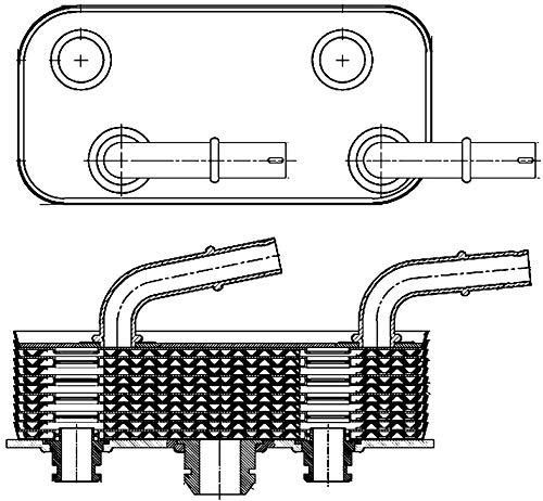 Mahle CLC 180 000S Enfriador de Aceite