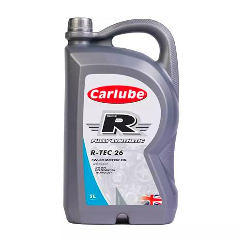 Carlube Triple R KFJ005 R-Tec 26 5W-30 Aceite de Motor Totalmente sintético, 5 L