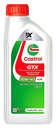 Castrol GTX 10W-40 A3/B4 Aceite de Motor 1L