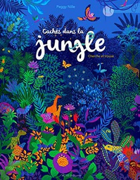 Cachés dans la jungle: Cherche et trouve