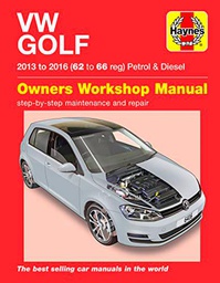 VW Golf petrol &amp; diesel ('13-'16) 62 to 66