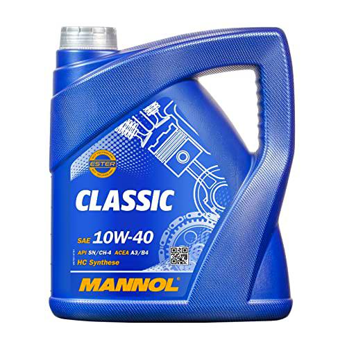 MANNOL Classic 10 W de 40 API SN/SM/CF motorenöl, 1 L