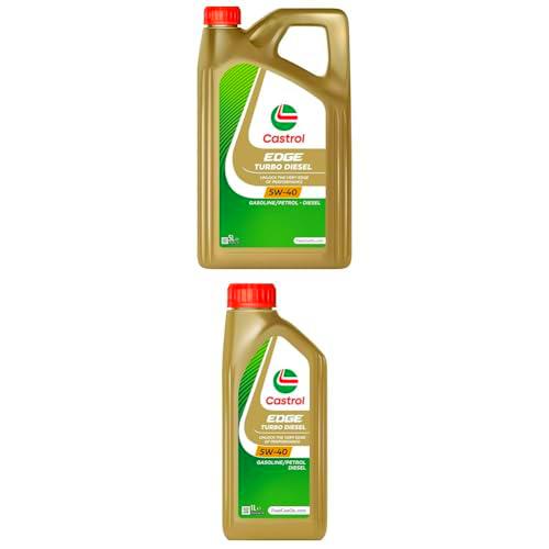 Castrol Edge Turbo Diesel 5W-40 Aceite de Motor 1L Edge Turbo Diesel 5W-40 Aceite de Motor 5L