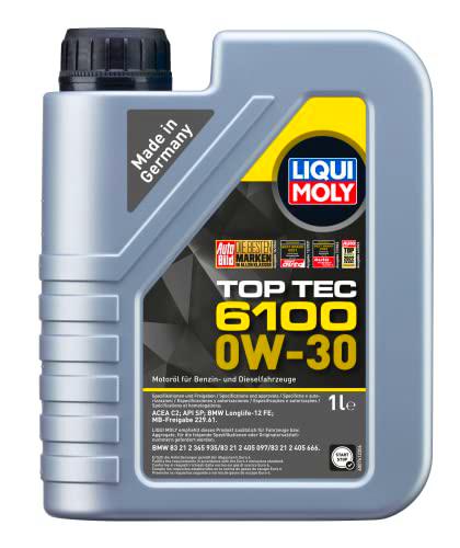 Liqui Moly 20770 Top Tec 6100 0 W-30 Aceite de Motor, 1 L