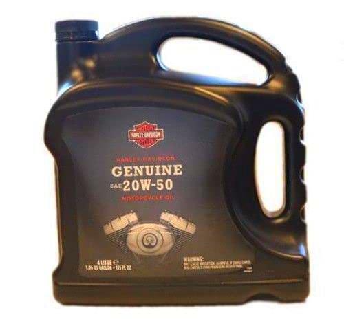 HARLEY-DAVIDSON Aceite de motor 360 (4 L) Genuine SAE 20W-50 Aceite de motor para motocicleta