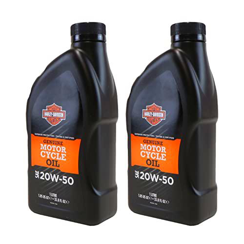 HARLEY-DAVIDSON Aceite de motor H-D 360 (2 L) Genuine SAE 20W-50 Motocicleta Aceite de Motor