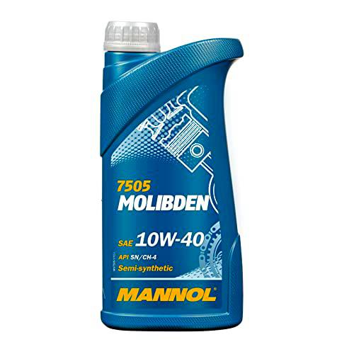 MANNOL molibden Gasolina 10 W de 40 API SL/CF motorenöl, 1 L