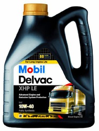 Mobil 149620 Delvac XHP Le Diesel Aceite de motor, 4 litros