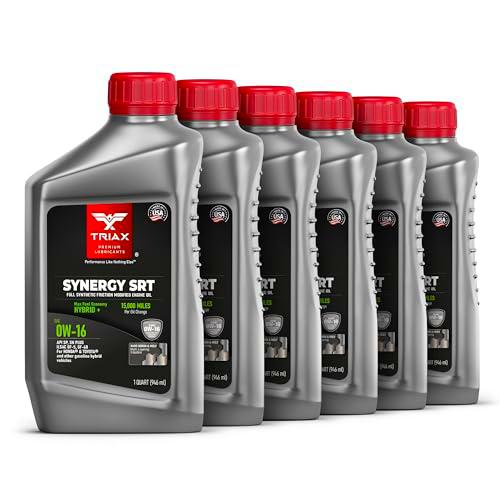 Triax SYNERGY SRT 0W-16 Aceite de motor PAOEster sintético para vehículos híbridos