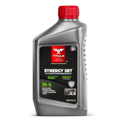 Triax SYNERGY SRT 0W-16 Aceite de motor PAOEster sintético para vehículos híbridos