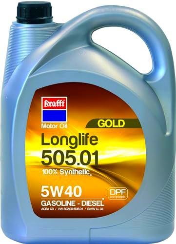 KRAFFT ACEITE GOLD LL 505.01 5W40 5L.