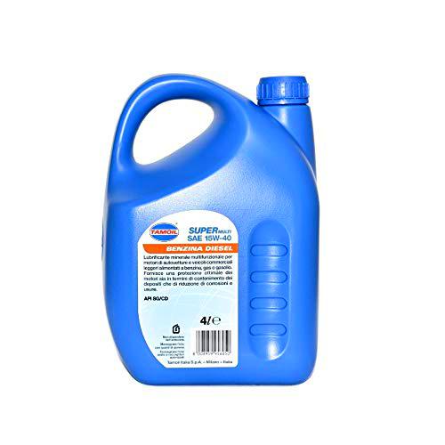 LUBEX ACEITE LUBRICANTE 15W40 TAMOIL MULTIFUEL 4L 9565