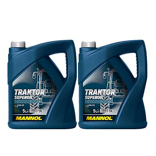 2 x 5L Mannol Tractor superoil API CD/Universal de aceite para vehículos Antiguos