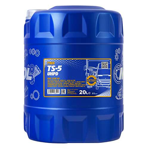 MANNOL TS de 5 uhpd 10 W de 40 API Ci de 4/CH de 4/CG de 4/CF de 4/SL motorenöl, 5 L