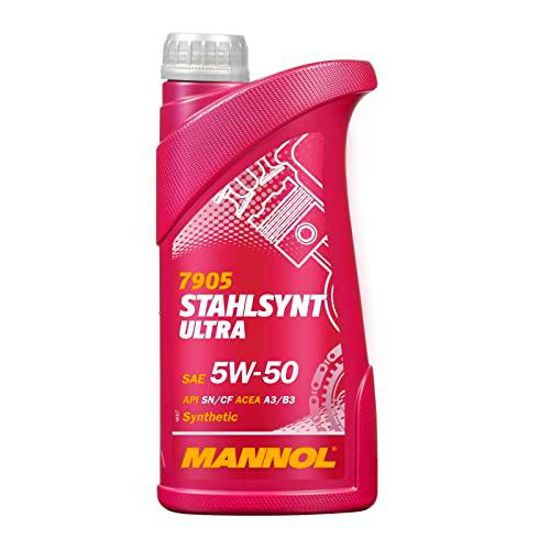 MANNOL 10300600100 stahlsynt Ultra 5 W-50 SL/CF 1 L