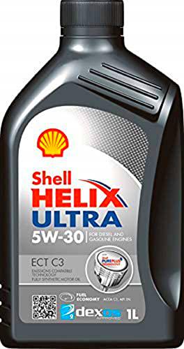 Shell 550042844 Helix Ultra ect C3 motoröle 5 W de 30, 1 L