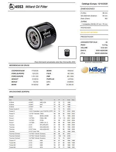 Filtro de Aceite ML-4553