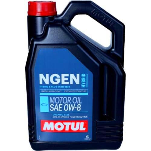 Motul Aceite Lubricante para Motores Híbridos Ngen 0W8 4 Litros