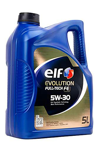 Elf Aceite Lubricante de Motor Elf Evolution Full-Tech FE 5W-30 5 Litros