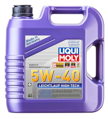 LIQUI MOLY Leichtlauf High Tech 5W-40, 4 L, Aceites de motor, SKU: 2595