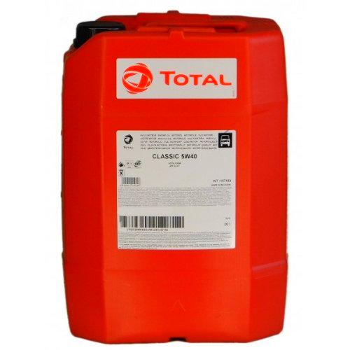 Total 1053838 Classic 5W-40 Aceites de Motor para Coches, 20 litros