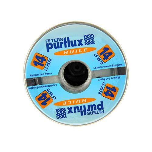 Purflux 177014 - Filtro de aceite LS867BY película (14)