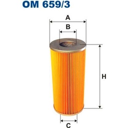 Filtron OM659/3 Bloque de Motor