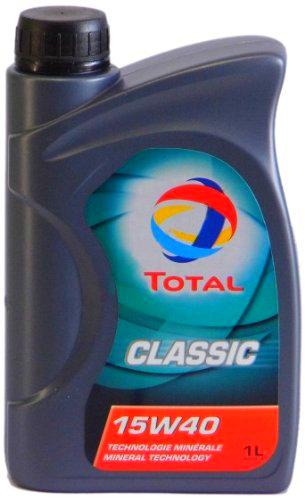 Total 1052054 Classic 15W-40 Aceites de Motor para Coches, 1 litro