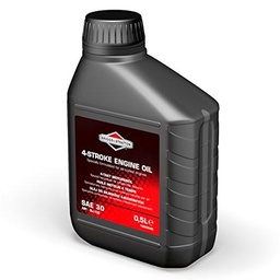 Briggs &amp; Stratton 100004E Aceite, Negro, 0,5 L